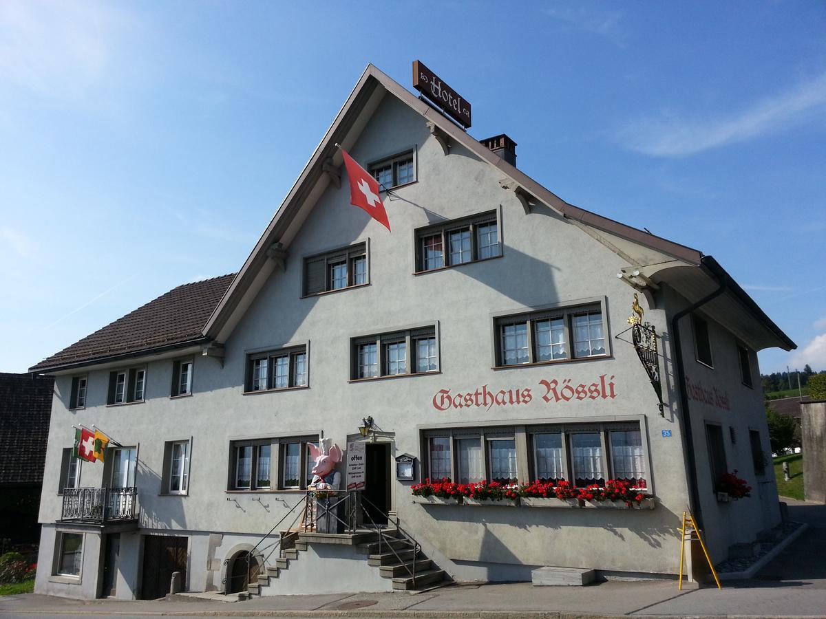 Gasthaus Rossli Hotel Sankt Gallenkappel Exterior foto